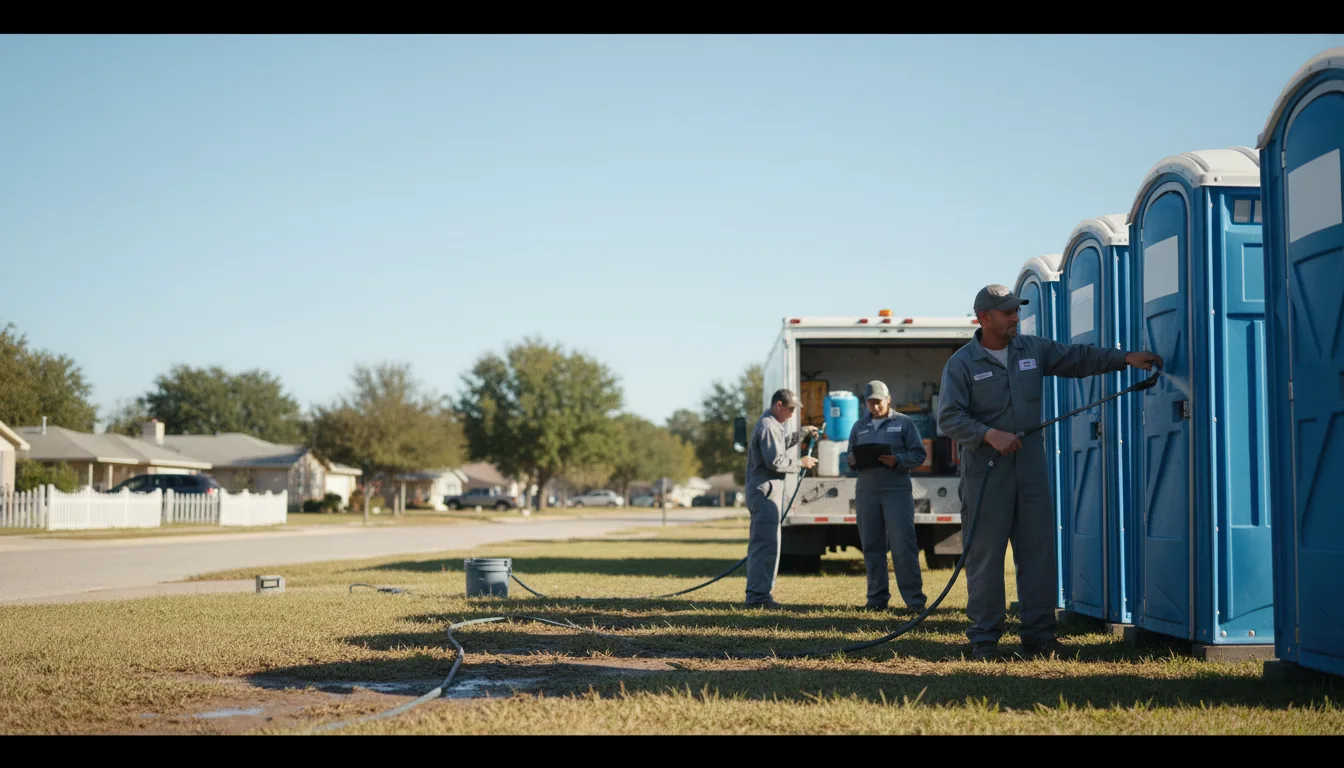 Long-Term Portable Toilet Rental in Fountain Inn, SC near me